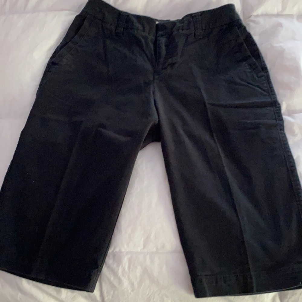 Women’s Sonoma black gently used Bermuda shorts